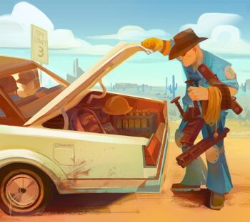  4boys baseball_cap beer_bottle beer_crate belt blu_engineer_(tf2) blu_scout_(tf2) blu_soldier_(tf2) cable cactus car commentary desert engineer_(tf2) gloves goggles hard_hat hat head_only headset helmet knee_pads motor_vehicle multiple_boys nofaceuserr red_spy_(tf2) road_sign scout_(tf2) sign single_glove smile soldier_(tf2) spy_(tf2) team_fortress_2 yellow_gloves 