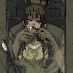 1boy 1girl brown_eyes brown_hair brushing_teeth commentary face forced long_hair lowres mirror oekaki original reflection sexually_suggestive tears toothbrush torn_clothes wet wet_clothes wince ze_(sawakihein) rating:Safe score:63 user:danbooru 1boy 1girl brown_eyes brown_hair brushing_teeth commentary face forced long_hair lowres mirror oekaki original reflection sexually_suggestive tears toothbrush torn_clothes wet wet_clothes wince ze_(sawakihein) rating:Safe score:63 user:danbooru