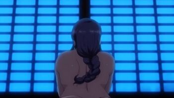 1boy 1girl 2020 20s aftersex age_difference animated anime_screenshot anus ass blue_hair blush bouncing_breasts braid braided_ponytail breast_focus breasts bunnywalker censored cervix cheating_(relationship) closed_eyes collarbone completely_nude cowgirl_position cum cum_in_pussy cumdrip english_text fat fat_man fat_ugly_man girl_on_top glasses grabbing_another's_thighs grope_from_behind groping groping_breast half-closed_eyes hetero huge_ass large_breasts legs_apart lipstick long_hair lying lying_on_person makeup mature_female mind_control miyajima_tsubaki navel netorare nipple_stimulation nipples nude older_female_and_younger_male penis ponytail pubic_hair purple_eyes pussy pussy_juice reverse_cowgirl_position saimin_seishidou sex shiny_skin sidelocks sound spread_legs squatting squatting_cowgirl_position stomach straddling sweat t-rex_(animation_studio) tagme tanaka_hajime_(saimin_seishidou) testicles thighs ugly_bastard ugly_male vaginal video waist_grab wide_hips 