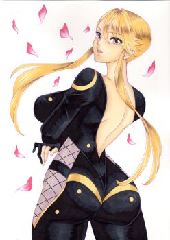  1girl ass blonde_hair breasts kasuga_(sengoku_basara) large_breasts long_hair sengoku_basara  rating:Questionable score:0 user:jojosstand