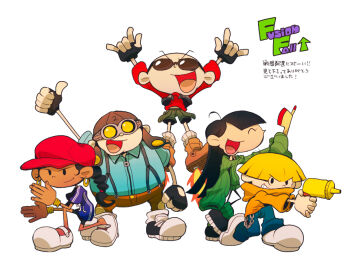  numbuh_5 cartoon_network codename:_kids_next_door dark_skin fusionfall hat hogarth_pennywhistle_gilligan_jr numbuh_3 numbuh_1 smile t_k_g numbuh_4 
