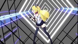  3d animated blue_oath mikumikudance_(medium) no_audio saratoga_(blue_oath) tagme video 