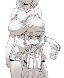 2girls bare_shoulders bow_(bhp) breast_envy breast_rest breasts cleavage commentary_request covered_navel erect_nipples greyscale head_out_of_frame height_difference holding huge_breasts jewelry jitome monochrome multiple_girls necklace original pleated_skirt school_uniform serafuku short_shorts shorts simple_background skirt smile standing white_background rating:Safe score:22 user:danbooru 2girls bare_shoulders bow_(bhp) breast_envy breast_rest breasts cleavage commentary_request covered_navel erect_nipples greyscale head_out_of_frame height_difference holding huge_breasts jewelry jitome monochrome multiple_girls necklace original pleated_skirt school_uniform serafuku short_shorts shorts simple_background skirt smile standing white_background rating:Safe score:22 user:danbooru