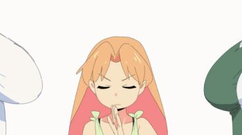  3girls animated animated_gif arato_nagi blonde_hair bouncing_breasts breasts denpatou imari_youko jiggle long_hair multiple_girls ruri_no_houseki simple_background slapping slapping_breasts tanigawa_ruri white_background  rating:Sensitive score:21 user:Qwertyuiop999