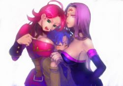 10s 1boy 2girls ahoge bad_id bare_shoulders blue_hair blush breast_smother breast_squeeze breasts cleavage dress facial_mark fate/extra fate/stay_night fate_(series) francis_drake_(fate) furon_(froon) girl_sandwich green_eyes large_breasts long_hair matou_shinji multiple_girls one_eye_closed pink_hair purple_eyes purple_hair rider sandwiched school_uniform short_hair sideboob strapless strapless_dress very_long_hair wavy_hair wink rating:Questionable score:34 user:danbooru 10s 1boy 2girls ahoge bad_id bare_shoulders blue_hair blush breast_smother breast_squeeze breasts cleavage dress facial_mark fate/extra fate/stay_night fate_(series) francis_drake_(fate) furon_(froon) girl_sandwich green_eyes large_breasts long_hair matou_shinji multiple_girls one_eye_closed pink_hair purple_eyes purple_hair rider sandwiched school_uniform short_hair sideboob strapless strapless_dress very_long_hair wavy_hair wink rating:Questionable score:34 user:danbooru