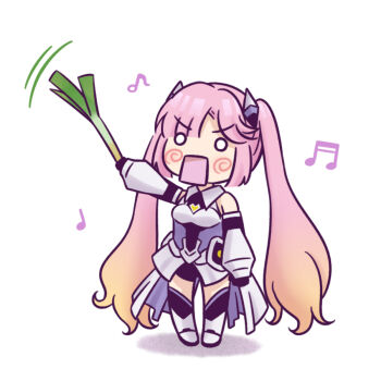  1girl akihitohappy anyoji_hime bare_shoulders beamed_sixteenth_notes black_bodysuit black_gloves blush bodysuit commentary_request eighth_note elbow_gloves fanfare!!!_(love_live!) full_body gloves highres leekspin_(meme) link!_like!_love_live! love_live! meme musical_note quarter_note simple_background sleeveless sleeveless_bodysuit solo standing virtual_youtuber white_background 