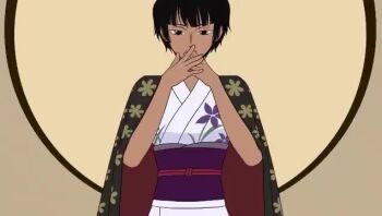  1girl abonga_bea animated anime_screenshot arm_focus arms_outstretched black_hair brown_eyes dark-skinned_female dark_skin demonio_fleur devil_fruit_power floral_print hana_hana_no_mi japanese_clothes kimono music nico_robin one_piece outstretched_arms purple_sash sash short_hair solo sound spread_arms symmetry tagme transformation video wings 