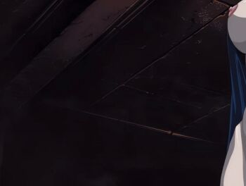 00s 1girl 2002 animated animated_gif basement bible_black bible_black_gaiden breasts cloak kozono_nami large_breasts lipstick makeup nipples purple_hair ritual robe tagme yellow_eyes