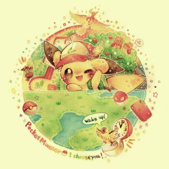  ? arm_up commentary_request copyright_name dodrio english_text gen_1_pokemon gen_2_pokemon gengar green_bag hat highres ho-oh legendary_pokemon nintendo no_humans one_eye_closed open_mouth painting_(medium) pidgey pikachu poke_ball poke_ball_(basic) pokedex pokemon pokemon_(anime) pokemon_(creature) pokemon_the_movie:_i_choose_you! rainbow_feather_(pokemon) spearow traditional_media voltorb watercolor_(medium) watercolor_pencil_(medium) yukichi_0611 