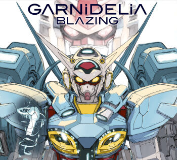  album_cover comparison cover g-self glowing glowing_eyes gundam gundam_g_no_reconguista highres in-franchise_crossover looking_at_viewer mecha mecha_focus mobile_suit mobile_suit_gundam no_humans official_art painting_(medium) robot rx-78-2_gundam scan science_fiction traditional_media v-fin white_background yasuda_akira yellow_eyes 