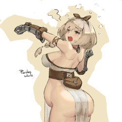 1girl ass bare_shoulders blonde_hair blue_eyes blush breasts erect_nipples eyeliner gauntlets gluteal_fold long_hair looking_at_viewer makeup mole mole_under_eye open_mouth original pandea_work pointy_ears pouch pregnant revealing_clothes sideboob solo teeth yawning rating:Safe score:16 user:danbooru 1girl ass bare_shoulders blonde_hair blue_eyes blush breasts erect_nipples eyeliner gauntlets gluteal_fold long_hair looking_at_viewer makeup mole mole_under_eye open_mouth original pandea_work pointy_ears pouch pregnant revealing_clothes sideboob solo teeth yawning rating:Safe score:16 user:danbooru