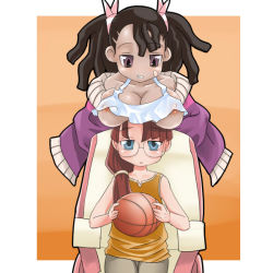 00s 2girls ayukawa_miyuki ball bandaid bandaid_on_face basketball basquash! black_hair blue_eyes breast_rest breasts breasts_on_head coco_jd dark_skin erect_nipples glasses large_breasts multiple_girls nipples tied_hair twintails underboob very_dark_skin rating:Questionable score:8 user:danbooru 00s 2girls ayukawa_miyuki ball bandaid bandaid_on_face basketball basquash! black_hair blue_eyes breast_rest breasts breasts_on_head coco_jd dark_skin erect_nipples glasses large_breasts multiple_girls nipples tied_hair twintails underboob very_dark_skin rating:Questionable score:8 user:danbooru