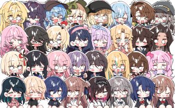  >_< >_o 6+girls :3 =_= absurdres adachi_sakura adachi_to_shimamura animal_ears bang_dream! bang_dream!_it's_mygo!!!!! black_hair black_hairband black_hat black_shirt blonde_hair blue_eyes blue_hair blush braid breasts brown_eyes cat_ears cat_girl character_request chihaya_anon chinese_commentary closed_eyes closed_mouth colored_inner_hair commentary_request copyright_request dog_ears dog_girl green_streaks grey_hair grey_hat gridman_universe hair_ornament hairband hat heart heart-shaped_pupils highres holding holding_phone honda_sora inoue_takina kakania_(reverse:1999) kemonomimi_mode koto_satsuki kouzuki_mahiru lonely_girl_ni_sakaraenai long_hair lycoris_recoil mahou_shoujo_no_majo_saiban marcus_(reverse:1999) misumi_uika miyagi_shiori multicolored_hair multiple_girls nishikigi_chisato one_eye_closed one_side_up open_mouth ouzuka_mai phone pink_hair pink_hairband pink_shirt purple_eyes red_ribbon reverse:1999 ribbon rock sakurai_ayaka_(lonely_girl_ni_sakaraenai) saotome_shino_(shino_to_ren) sendai_hazuki shiina_taki shimamura_hougetsu shinjou_akane shino_to_ren shirayuki_ren shirt shuuniichido_classmate_wo_kau_hanashi ssss.gridman symbol-shaped_pupils tachibana_sherry takamatsu_tomori takarada_rikka togawa_sakiko tono_hanna twintails watashi_ga_koibito_ni_nareru_wake_naijan_murimuri! white_shirt yamanouchi_kano yoru_no_kurage_wa_oyogenai zhanzhangzlw 