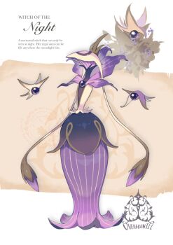  commentary english_text full_body highres logo no_humans original plant_monster solo zaber_(littlesuzume) 