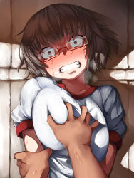 1boy 1girl bangs bdsm blush breast_grab breasts breath brown_eyes brown_hair clenched_teeth collarbone crying crying_with_eyes_open dark_skin dark_skinned_male deep_skin despair eyebrows_visible_through_hair glasses grabbing gym_uniform hetero imminent_rape large_breasts lolicept looking_at_viewer molestation mujakuma_(style) original pov red-framed_eyewear scared semi-rimless_eyewear short_hair short_sleeves solo_focus sweat tears teeth under-rim_eyewear upper_body rating:Questionable score:38 user:danbooru 1boy 1girl bangs bdsm blush breast_grab breasts breath brown_eyes brown_hair clenched_teeth collarbone crying crying_with_eyes_open dark_skin dark_skinned_male deep_skin despair eyebrows_visible_through_hair glasses grabbing gym_uniform hetero imminent_rape large_breasts lolicept looking_at_viewer molestation mujakuma_(style) original pov red-framed_eyewear scared semi-rimless_eyewear short_hair short_sleeves solo_focus sweat tears teeth under-rim_eyewear upper_body rating:Questionable score:38 user:danbooru