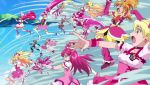  6+girls aida_mana aino_megumi aisaki_emiru animated anime_screenshot asahina_mirai audible_music blonde_hair blue_sky brown_eyes brown_hair cloud cure_amour cure_ange cure_black cure_bloom cure_blossom cure_dream cure_etoile cure_flora cure_happy cure_heart cure_lovely cure_macherie cure_melody cure_miracle cure_peach cure_whip cure_yell dokidoki!_precure dust_cloud earrings energy everyone falling fighting floating fresh_precure! futari_wa_precure futari_wa_precure_splash_star giant giant_monster glowing glowing_eyes go!_princess_precure hanasaki_tsubomi happinesscharge_precure! haruno_haruka hat heart heartcatch_precure! holding holding_wand hoshizora_miyuki houjou_hibiki hugtto!_precure hyuuga_saki jewelry jumping kagayaki_homare kicking kirakira_precure_a_la_mode long_hair magical_girl mahou_girls_precure! misumi_nagisa momozono_love monster multiple_girls music nono_hana orange_hair outdoors petals pink_eyes pink_hair precure punching purple_eyes running ruru_amour singing sky smile_precure! sound suite_precure top_hat usami_ichika video wand yakushiji_saaya yes!_precure_5 yes!_precure_5_gogo! yumehara_nozomi  rating:Sensitive score:24 user:QAiizx