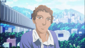  1boy artist_request brown_eyes brown_hair character_request dark_skin highres landscape male_focus nature outdoors plant sky solo upper_body  rating:Sensitive score:0 user:DodoBird