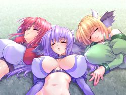 3girls animal_ears bandeau bangs bikini blonde_hair blush breasts breasts_apart choker cleavage cow_horns crop_top cropped_jacket detached_sleeves eina_brahms erect_nipples eyes_closed fingernails from_above game_cg grass green_hair gunner-l halterneck headband hip_focus horns huge_breasts jewelry light_smile long_fingernails long_hair lying meru_cavaliere multiple_girls nail_polish navel neck_ring on_back on_ground on_side open_mouth outdoors puffy_sleeves purple_hair red_hair reon_bardot saa!_ushi_da saa!_usi_da saa_ushi_da! short_hair sleeping smile swimsuit turtleneck upper_body very_long_hair rating:Questionable score:23 user:danbooru 3girls animal_ears bandeau bangs bikini blonde_hair blush breasts breasts_apart choker cleavage cow_horns crop_top cropped_jacket detached_sleeves eina_brahms erect_nipples eyes_closed fingernails from_above game_cg grass green_hair gunner-l halterneck headband hip_focus horns huge_breasts jewelry light_smile long_fingernails long_hair lying meru_cavaliere multiple_girls nail_polish navel neck_ring on_back on_ground on_side open_mouth outdoors puffy_sleeves purple_hair red_hair reon_bardot saa!_ushi_da saa!_usi_da saa_ushi_da! short_hair sleeping smile swimsuit turtleneck upper_body very_long_hair rating:Questionable score:23 user:danbooru