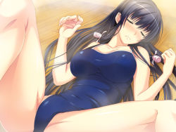 1girl bare_shoulders black_hair blush breasts collarbone competition_swimsuit eyes_closed female_focus floor game_cg huge_breasts legs_up long_hair lying marushin_(denwa0214) on_back one-piece_swimsuit ribbon sleeping solo supokon!_sports_wear_complex swimsuit terashima_madoka rating:Questionable score:44 user:Onineko1602 1girl bare_shoulders black_hair blush breasts collarbone competition_swimsuit eyes_closed female_focus floor game_cg huge_breasts legs_up long_hair lying marushin_(denwa0214) on_back one-piece_swimsuit ribbon sleeping solo supokon!_sports_wear_complex swimsuit terashima_madoka rating:Questionable score:44 user:Onineko1602