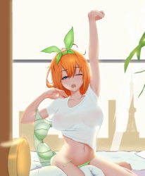 1girl absurdres arm_up bangs bed bed_sheet blue_eyes blush bow bra bra_removed breasts commentary_request erect_nipples eyebrows_visible_through_hair go-toubun_no_hanayome green_bra green_panties hair_between_eyes hair_ribbon highres large_breasts nakano_yotsuba navel no_bra one_eye_closed open_mouth orange_hair panties ribbon saliva saliva_trail see-through shirt short_hair short_sleeves side-tie_panties sitting solo stomach stretch ta03545 underwear untied untied_panties waking_up wariza white_shirt window rating:Questionable score:11 user:danbooru 1girl absurdres arm_up bangs bed bed_sheet blue_eyes blush bow bra bra_removed breasts commentary_request erect_nipples eyebrows_visible_through_hair go-toubun_no_hanayome green_bra green_panties hair_between_eyes hair_ribbon highres large_breasts nakano_yotsuba navel no_bra one_eye_closed open_mouth orange_hair panties ribbon saliva saliva_trail see-through shirt short_hair short_sleeves side-tie_panties sitting solo stomach stretch ta03545 underwear untied untied_panties waking_up wariza white_shirt window rating:Questionable score:11 user:danbooru