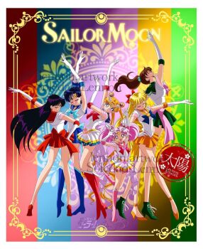  6+girls adult_swim aino_minako arms_up bishoujo_senshi_sailor_moon bishoujo_senshi_sailor_moon_r bishoujo_senshi_sailor_moon_r:_the_movie bishoujo_senshi_sailor_moon_s bishoujo_senshi_sailor_moon_s_the_movie:_kaguya-hime_no_koibito bishoujo_senshi_sailor_moon_supers bishoujo_senshi_sailor_moon_supers_the_movie:_sailor_9_senshi_shuuketsu!_black_dream_hole_ blue_footwear blue_sailor_collar boots bow brooch chibi_usa closed_eyes cone_hair_bun crossed_arms elbow_gloves female_focus full_body gloves green_footwear hair_bun heart heart_brooch high_heels highres hino_rei inner_senshi jewelry kino_makoto knee_boots long_hair mizuno_ami multicolored_background multicolored_skirt multiple_girls orange_footwear outstretched_arm pink_footwear red_bow red_footwear sailor_chibi_moon sailor_collar sailor_jupiter sailor_mars sailor_mercury sailor_moon sailor_senshi sailor_venus shoes short_hair skirt sol_lennon standing standing_on_one_leg super_sailor_chibi_moon super_sailor_jupiter super_sailor_mars super_sailor_mercury super_sailor_moon super_sailor_venus toei_company toonami tsukino_usagi very_long_hair viz_media white_gloves  rating:General score:5 user:zombiespacial