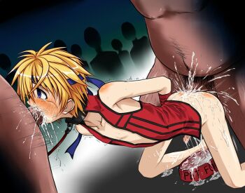  anal bowl cinque_izumi collar cum cum_in_ass cum_in_mouth dog_days group_sex leash male_focus male_penetrated multiple_boys oral penis pet_bowl rape satyros sex sex_from_behind shota size_difference spitroast yaoi  rating:Explicit score:21 user:harucho