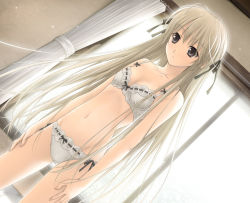 1girl black_eyes blonde_hair bow bow_bra bow_panties bra breasts dutch_angle female flat_chest game_cg hashimoto_takashi indoors jpeg_artifacts kasugano_sora lingerie long_hair navel panties ribbon skinny slender small_breasts solo underwear underwear_only very_long_hair white_bra white_panties window yosuga_no_sora rating:Questionable score:20 user:danbooru 1girl black_eyes blonde_hair bow bow_bra bow_panties bra breasts dutch_angle female flat_chest game_cg hashimoto_takashi indoors jpeg_artifacts kasugano_sora lingerie long_hair navel panties ribbon skinny slender small_breasts solo underwear underwear_only very_long_hair white_bra white_panties window yosuga_no_sora rating:Questionable score:20 user:danbooru