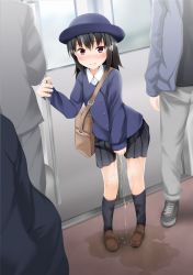 1girl 3boys bag bangs between_legs black_footwear black_hair black_legwear black_shirt black_skirt blue_headwear blue_jacket blush brown_footwear clenched_teeth dutch_angle embarrassed eyebrows_visible_through_hair full_body gokiburi_no_dashi grey_jacket grey_pants hand_between_legs hand_up hat have_to_pee highres jacket kneehighs long_hair looking_at_viewer miniskirt multiple_boys nose_blush original pants parted_lips peeing peeing_self pigeon-toed pleated_skirt puddle purple_eyes school_uniform shiny shiny_hair shiny_skin shirt shoes skirt standing sweat tears teeth train_interior wet wet_clothes white_shirt rating:Questionable score:9 user:AngryZapdos 1girl 3boys bag bangs between_legs black_footwear black_hair black_legwear black_shirt black_skirt blue_headwear blue_jacket blush brown_footwear clenched_teeth dutch_angle embarrassed eyebrows_visible_through_hair full_body gokiburi_no_dashi grey_jacket grey_pants hand_between_legs hand_up hat have_to_pee highres jacket kneehighs long_hair looking_at_viewer miniskirt multiple_boys nose_blush original pants parted_lips peeing peeing_self pigeon-toed pleated_skirt puddle purple_eyes school_uniform shiny shiny_hair shiny_skin shirt shoes skirt standing sweat tears teeth train_interior wet wet_clothes white_shirt rating:Questionable score:9 user:AngryZapdos