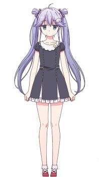  10s 1girl ahoge black_dress bow cloud cloud_hair_ornament collarbone dress expressionless female_focus fingernails frills full_body green_eyes hair_bow hair_ornament hair_ribbon long_hair official_art ongaku_shoujo pink_socks purple_hair red_shoes ribbon shoes socks solo standing star_(symbol) transparent_background twintails very_long_hair yukino_hiyo  rating:Sensitive score:6 user:Collector-chan