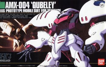  1999 absurdres bandai beam_cannon box_art character_name company_name copyright_notice cropped dated dual_persona english_text engrish_text funnels_(gundam) gundam gunpla highres logo machinery mecha mecha_focus mixed-language_text mobile_suit model_kit neo_zeon no_humans one-eyed qubeley ranguage realistic robot scan science_fiction shino_masanori space star_(sky) thrusters title traditional_media zero_gravity zeta_gundam 