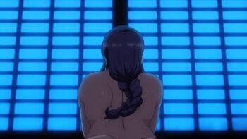  1boy 1girl 2020 20s aftersex age_difference animated anime_screenshot anus ass blue_hair blush bouncing_breasts braid braided_ponytail breast_focus breasts bunnywalker censored cervix cheating_(relationship) closed_eyes collarbone completely_nude cowgirl_position cum cum_in_pussy cumdrip fat fat_man fat_ugly_man girl_on_top glasses grabbing_another's_thighs grope_from_behind groping groping_breast half-closed_eyes hetero huge_ass large_breasts legs_apart lipstick long_hair lying lying_on_person makeup mature_female mind_control miyajima_tsubaki navel netorare nipple_stimulation nipples nude older_female_and_younger_male penis ponytail pubic_hair purple_eyes pussy pussy_juice reverse_cowgirl_position saimin_seishidou sex shiny_skin sidelocks sound spread_legs squatting squatting_cowgirl_position stomach straddling sweat t-rex_(animation_studio) tagme tanaka_hajime_(saimin_seishidou) testicles thighs ugly_bastard ugly_male vaginal video waist_grab wide_hips 