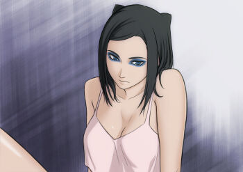 1girl breasts cleavage ergo_proxy female_focus re-l_mayer solo tagme