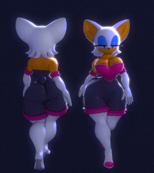 3d animal_ears animated animated_gif aqua_eyes artist_request ass blue_background boots bouncing_breasts breasts cameltoe cleavage curvy elbow_gloves eyeshadow female_focus furry furry_female gloves high_heel_boots high_heels huge_ass huge_breasts kabalmystic_(artist) makeup narrow_waist rouge_the_bat shocking_(artist) shoes skin_tight sonic_(series) tail thick_thighs thigh_boots thigh_gap thighhighs thighs walking wide_hips