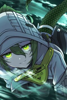 Rule 34 | absurdres, arknights, arknights: endfield, commentary request, fluorite (arknights), highres, kakuzatou (cubesugar03196), light smile