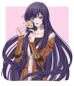 1girl black_hair code_geass code_geass:_dakkan_no_roze highres long_hair purple_eyes sumeragi_sakuya