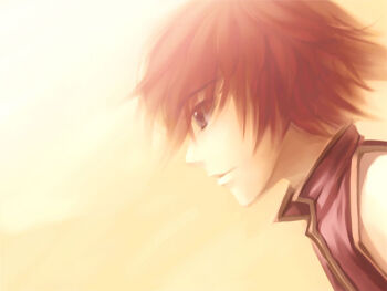 Rule 34 | 1boy, brown eyes, brown hair, brown shirt, commentary request, dated commentary, from side, male focus, oomojiya, profile, ragnarok online, shirt, short hair, sleeveless, sleeveless shirt, solo, upper body, wizard (ragnarok online), yellow background