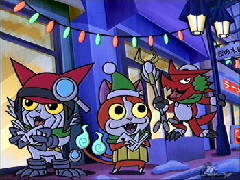 Rule 34 | digimon, gatchmon, jibanyan, shoutmon, tagme, youkai watch