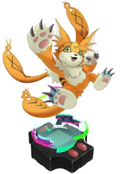 absurdres agumon bird bug cat digimon digimon_(creature) gabumon gomamon highres meicoomon palmon patamon piyomon reptile tailmon tentomon wings