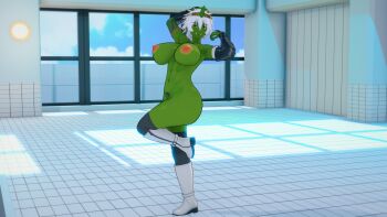 1girl artist_request female_focus highres koikatsu_sunshine nude orc solo tagme