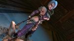 1boy 1girl 3d animated armlet armor bandai blue_eyes bodysuit boots breasts claws cleavage cleavage_cutout clothed_female_nude_male clothing_cutout covered_navel crotch_stomping domination dutch_angle earrings elbow_gloves erection femdom footjob garter_straps gauntlets gloves hair_over_one_eye hand_on_own_hip hetero high_heel_boots high_heels highleg highleg_leotard highres hip_focus holding indoors isabella_valentine jewelry large_breasts leotard lips lipstick looking_at_viewer looping_animation makeup midriff namco naughty_face nude paddle parted_lips pauldrons penis purple_gloves purple_thighhighs revealing_clothes shoejob short_hair shoulder_armor silver_hair single_gauntlet sitting smile solo_focus soul_calibur soulcalibur soulcalibur_v source_filmmaker_(medium) standing stomping thigh_boots thighhighs thighlet trampling turtleneck uncensored underboob video xxxmtsxxx