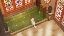 1boy 1girl animated anus ass bath brown_hair censored closed_eyes completely_nude erection flat_chest hetero kono_subarashii_sekai_ni_shukufuku_wo! legs loli medium_hair megumin mixed-sex_bathing moaning mosaic_censoring nude open_mouth penis ponytail pussy sadieyule satou_kazuma sex sex_from_behind shared_bathing short_hair sound steaming_body tagme testicles thighs third-party_edit torso_grab vaginal video water