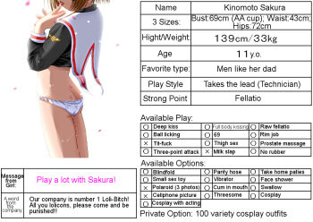 1990s_(style) 1girl ass butt_crack cardcaptor_sakura chart cherry_blossoms female_focus kinomoto_sakura licking licking_finger loli lowleg lowleg_panties no_pants panties prostitution pussy_juice retro_artstyle solo translated underwear