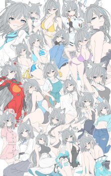 1girl absurdres adjusting_hair air_jordan alternate_costume alternate_hair_length alternate_hairstyle animal_ear_fluff animal_ears apron apron_hold arm_behind_back arm_support arm_tattoo armpits arms_behind_back arms_behind_head arms_up ass ayanami_rei ayanami_rei_(cosplay) back bare_arms bare_legs bare_shoulders barefoot bikini black_choker black_dress black_jacket black_one-piece_swimsuit black_pantyhose black_shirt black_shorts blue_archive blue_bow blue_eyes blue_halo blue_kimono blue_one-piece_swimsuit blue_scarf blue_shirt blue_skirt blue_sweater blush bodysuit bow bra breasts bright_pupils broken_halo brown_skirt cheerleader choker cleavage closed_mouth clothes_tug clothes_writing collarbone commentary cosplay covered_navel criss-cross_halter crop_top cropped_shirt cross cross_hair_ornament denim dolphin_shorts double_v dress dress_bow earrings english_commentary extra_ears feet flat_color foreshortening frilled_dress frills from_behind from_below from_side front-tie_top full_body green_choker green_leotard grey_apron grey_bra grey_eyes grey_hair grey_halo grey_panties grey_pantyhose grey_skirt grin hair_behind_ear hair_between_eyes hair_intakes hair_ornament hair_over_one_eye hairclip halo halterneck hand_on_own_chest hand_on_own_hip hand_up hands_in_pockets hat headphones headphones_around_neck hickey high-waist_skirt high_heels highres holding holding_own_arm holding_syringe inverted_cross jacket japanese_clothes jeans jewelry kimono kneeling knees_up large_breasts leaning_forward leg_tattoo leg_up legs leotard long_hair long_sleeves looking_at_viewer looking_back mecha_pilot_suit medium_breasts medium_hair midriff millennium_cheerleader_outfit_(blue_archive) mismatched_pupils mouth_hold navel neon_genesis_evangelion nike_(company) nontraditional_playboy_bunny nose_blush number_tattoo nurse_cap off_shoulder official_alternate_costume one-piece_swimsuit open_clothes open_jacket open_mouth panties pants pantyhose parted_lips pigeon-toed pink_dress plugsuit_(evangelion) pom_pom_(cheerleading) ponytail puffy_long_sleeves puffy_sleeves purple_bikini red_bodysuit ribbon scarf see-through_clothes see-through_shirt see-through_silhouette seiza shiroko_(blue_archive) shiroko_(swimsuit)_(blue_archive) shiroko_terror_(blue_archive) shirt shirt_tucked_in shirt_tug shoes short_dress short_hair short_shorts short_sleeves shorts side-tie_bikini_bottom side-tie_shirt sideboob sidelocks simple_background sitting skirt sleeveless sleeveless_shirt sleeves_past_wrists smile sneakers socks soles solo souryuu_asuka_langley souryuu_asuka_langley_(cosplay) sports_bra standing standing_on_one_leg star_(symbol) star_sticker sticker sticker_on_face stomach strapless strapless_dress string_bikini stud_earrings sweater sweater_tug swimsuit syringe t1kosewad tail tattoo text_print thighhighs thighs tied_shirt toes torn_clothes torn_jeans torn_pants turtleneck turtleneck_shirt two-tone_one-piece_swimsuit two-tone_skirt two-tone_sports_bra underwear upper_body v very_long_hair waist_bow wet wet_clothes wet_shirt white_background white_bodysuit white_pupils white_ribbon white_shirt white_skirt white_socks white_thighhighs white_wrist_cuffs wolf_ears wolf_girl wolf_tail wrist_cuffs wrist_wrap yellow_bikini
