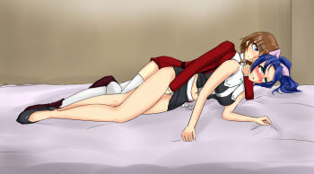 Rule 34 | agent aika, aika (series), aika r-16, aki (aika r-16), commentary request, fainted, fainting, star guardian: guardian of the stars, strangling, sumeragi aika, tagme, unconscious, xfqn, yuri