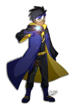 1boy absurdres belt black_hair brown_eyes dark_skin dc_comics domino_mask dreadlocks electricity eye_mask gloves goggles gradient_background highres jacket male_focus mask sketch solo standing static_shock transparent_background virgil_ovid_hawkins