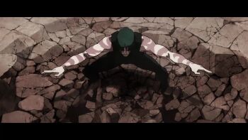 animated blood destruction jujutsu_kaisen punching running short_hair tagme video zen'in_maki zen'in_naoya