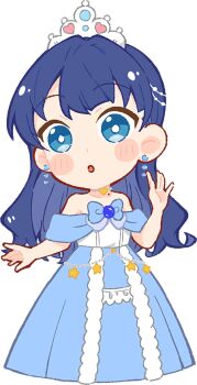 Rule 34 | 1girl, :o, armpit crease, bare shoulders, blue dress, blue eyes, blue hair, bright pupils, chibi, chibi only, cho toutoi love, dress, earrings, full body, game cg, hair intakes, heart, heart necklace, jewelry, link! like! love live!, long dress, long hair, looking at viewer, love live!, mole, mole on neck, murano sayaka, necklace, non-web source, off-shoulder dress, off shoulder, official art, open mouth, princess, sakuma yoru, self-datamine, simple background, solo, tachi-e, tiara, transparent background, virtual youtuber, white pupils