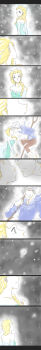 1boy 1girl absurdres blush comic_strip crossover elsa_(frozen) frozen_(disney) highres jack_frost_(rise_of_the_guardians) rise_of_the_guardians snow white_hair
