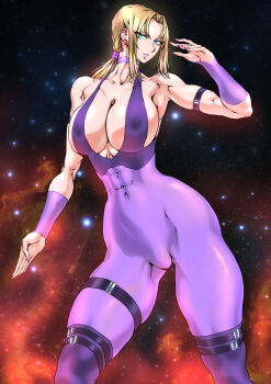 1girl absurdres breasts highres large_breasts long_hair namco nina_williams solo tekken tekken_1 tekken_2 tekken_3 tekken_4 tekken_5_(dark_resurrection) tekken_6_(bloodline_rebellion) tekken_7 tekken_8 tekken_blood_vengeance tekken_tag_tournament tekken_tag_tournament_2 yuri_ai