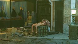 1girl 3d animated bad_end bare_legs barefoot blood box breasts capcom death defeat feet game_over game_over_screen guro helpless impaled jill_valentine large_insertion large_penis lecok3d monster nemesis_(resident_evil) nipples nude pain parasite penis pussy rape rape resident_evil resident_evil_3:_nemesis screaming sex snuff soles sound stomach_bulge testicles toes vaginal video violence
